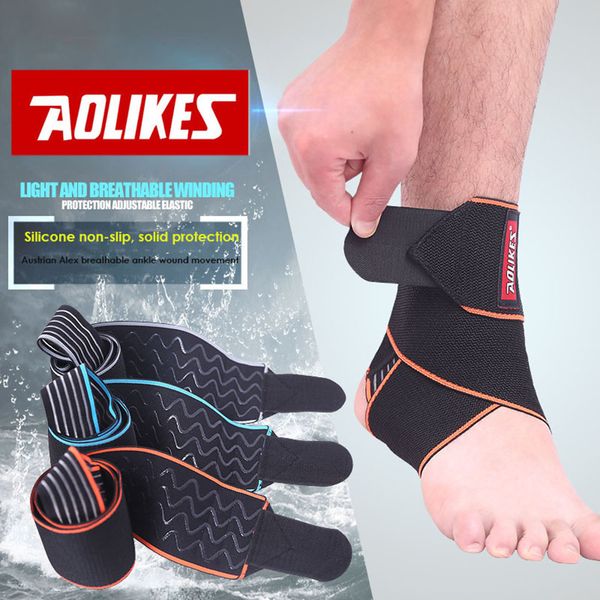 

Whole ale aolike 1pc ilicone ankle upport trap ba ketball football profe ional adju table ankle leeve protection ankle brace