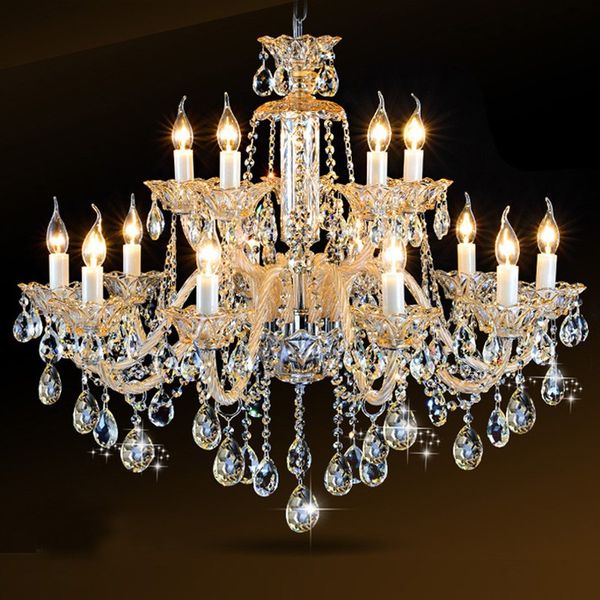 

indoor lighting modern european led living room bar crystal chandelier new style crystals pendant lamp modern bedroom lights