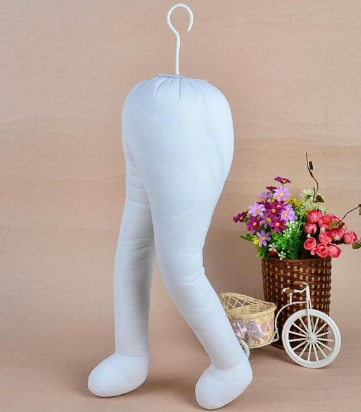 

wholesale 45cm 0-2year children's software model racks can be bent modeling pants mold legs clothes children's mannequin props 1pc, Black
