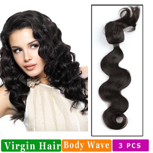 Body Wave Braid Human Hair Extensions Do Not Cut Weft To Weave