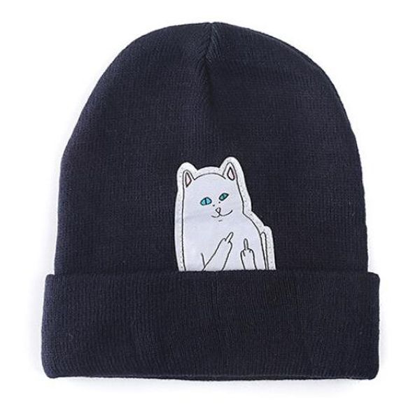 

Ripndip шляпа Осень Зима женщины мужчины шапочки мода вязаные шапки горячий хип-хоп Skullies мужской Cap женский шляпа Балаклава череп GG12