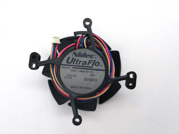 

новый оригинальный вентилятор охлаждения проектора для epson eb-c15s/c25xe/c40x nidec 60*25mm 6cm e60t13ms1b7-57 13v 0.13 a