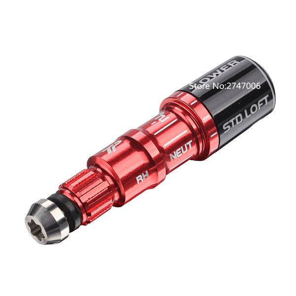 

wholesale- red golf shaft sleeve adapter tip size .335&.350 for r15 rbz2 r1 sldr m1 m2 jetspeed driver fw tp 2 degree rh ing