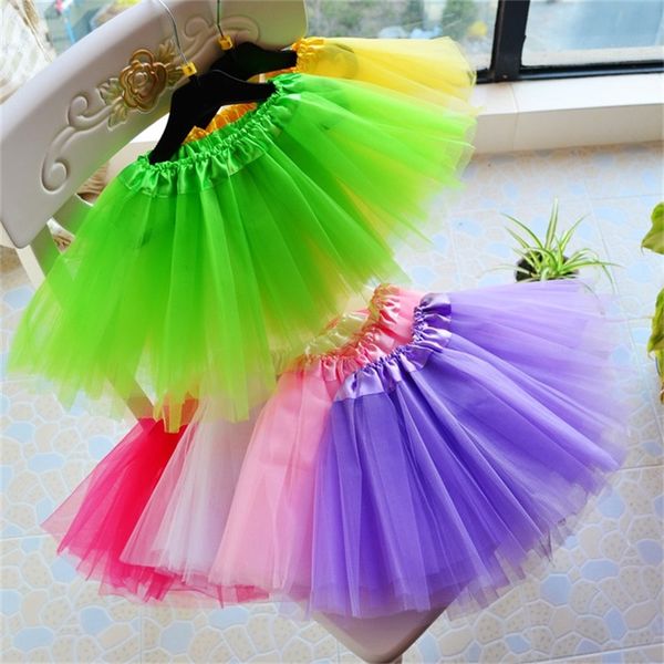 

new fluffy petticoats for formal/flower girl dress short crinoline girls child underskirt princess party ballet dance tutu skirt, White