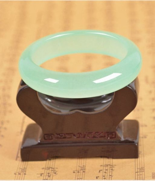 

light green jade bracelet (manual sculpture) beautiful women's favorite, Black