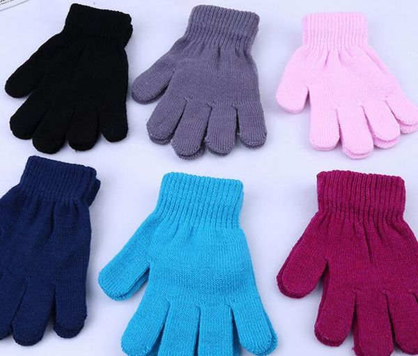 

winter gloves for kids winter gloves mittens children mitten girl boy kid stretchy knitted glove multicolors cotton knitted gloves free, Blue;gray