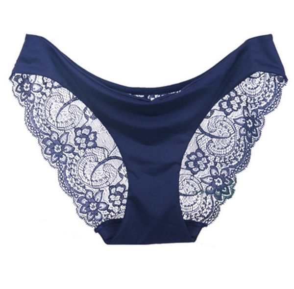 

fashion new luxurious 3pieces/pack women's panties soft lace underwear ladies lace briefs underwear s  l xl, Black;pink