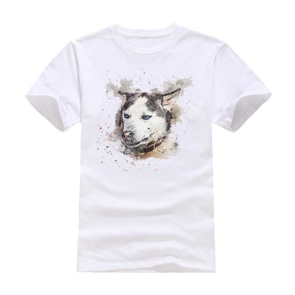 

pet dog new fashion man t-shirt cotton o neck short sleeve personalized unique male tees wholesale, White;black