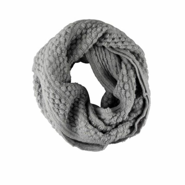 

wholesale-delicate new fashion warm knit neck circle wool novelty elegant accessories scarves wool scarf nor5902, Blue;gray
