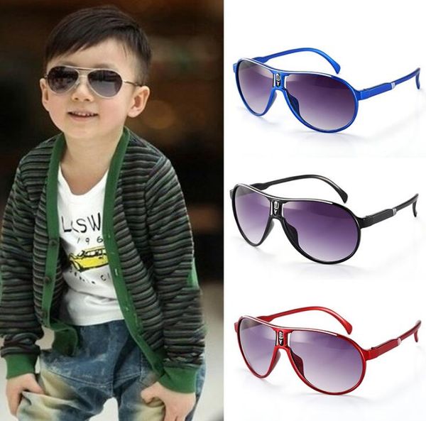 

kids' sunblock wholesale fashion children sunglasses uv protection sunglasses glasses baby boys and girls 2017 style, White;black
