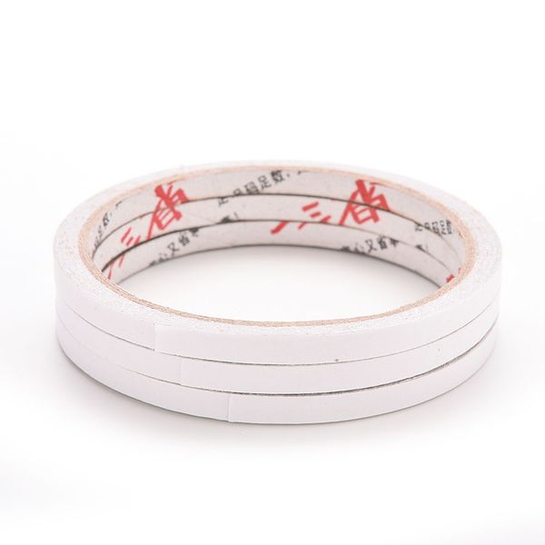 

wholesale- 2016 5 rolls/set double-sided tape 6mm adhesive tape strong adhesive sticker for office stationery