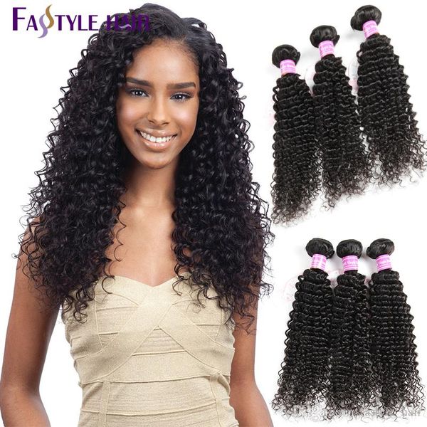 

fastyle mink malaysian kinky deep curly extensions 5pc/lot unprocessed mink brazilian peruvian indian virgin human hair bundles cheap, Black