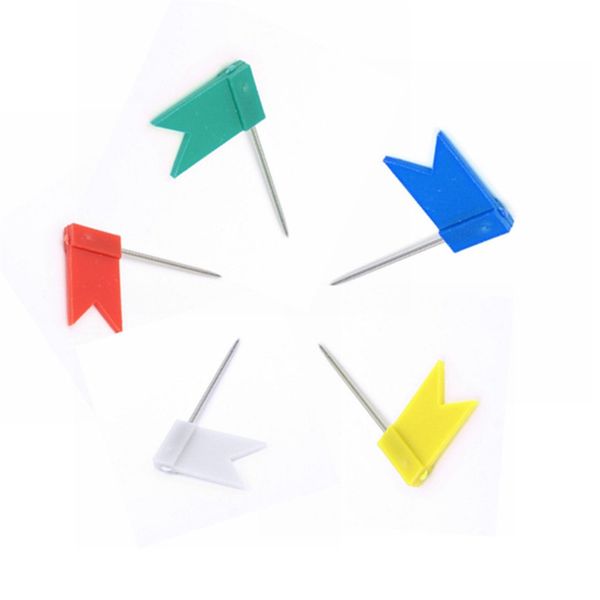 2020 Plastic Map Label Nail Bulk Small Flag Tack Pins Mark