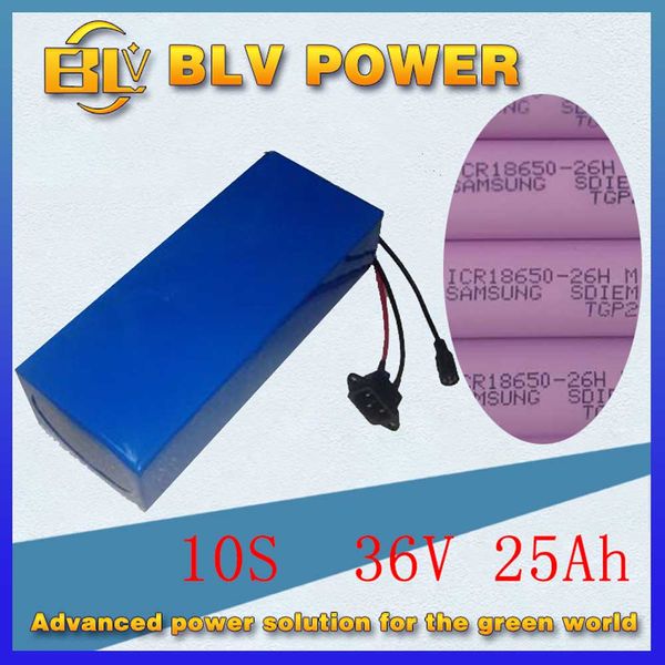 

Ebike 36v 25Ah battery for electric bike scooter bicycle NO shell for inner 26Hm lithium battery PVC case BMS 850W send 2A Charger