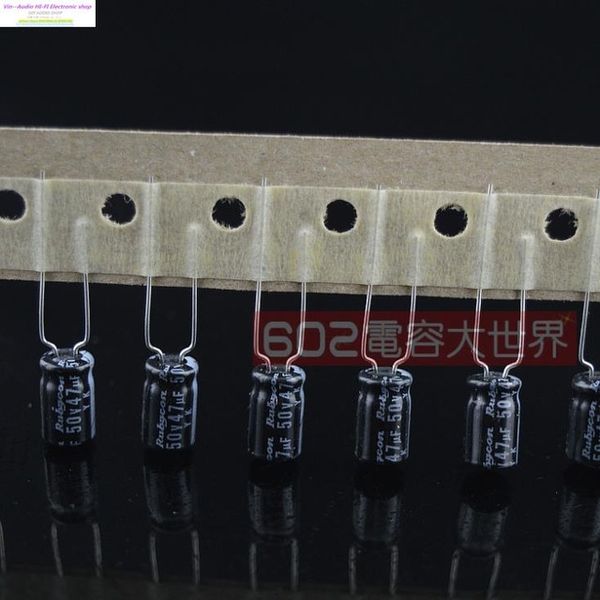 

wholesale- 2015 through hole supercapacitor kit 50pcs ruby 50v47uf rubycon 50v electrolytic capacitor 47uf 6.3*12 yk series ing