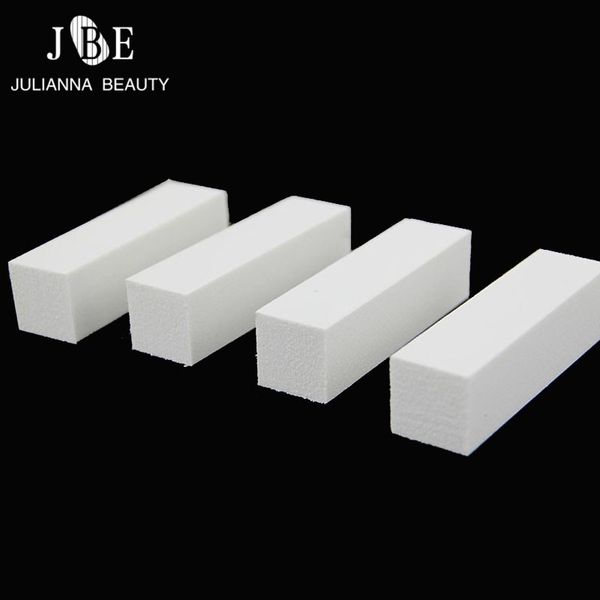 

wholesale- 5pcs/lot white forms for buffing sanding files polishing 4 way block pedicure manicure care buffer nail file nail art tools