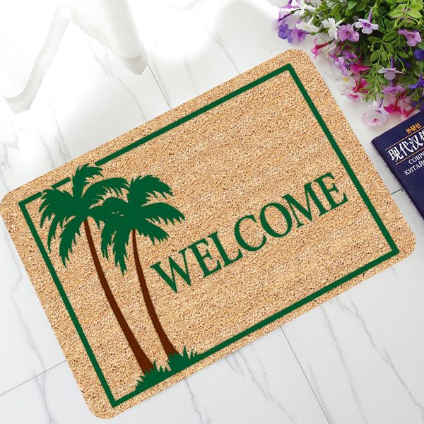 Personality Design Floor Mats Welcome Door Mats Hola Go Away Wipe