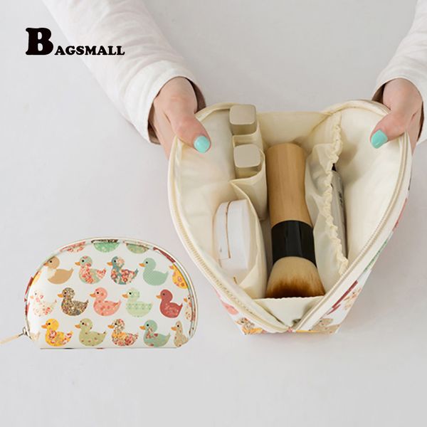 

оптово-bagsmall печать женщины маленькая косметичка многофункциональный органайзер для макияжа для путешествий косметичка сумки для телефона