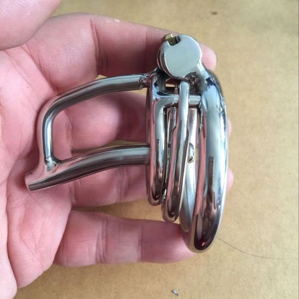 

monalisa stainless - cage ring male chastity barbed belt with tube steel #r47 mrtov