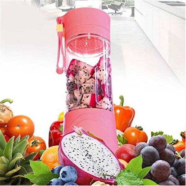 

Portable Electric Fruit Juicer Cup Vegetable Citrus Blender Juicer with USB charger free shipping