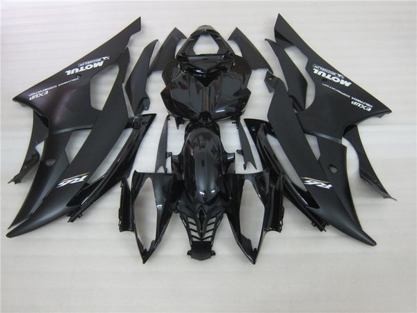 

injection molding fairing kit for yamaha yzf r6 08 09-15 black fairings set yzfr6 2008-2015 ot02