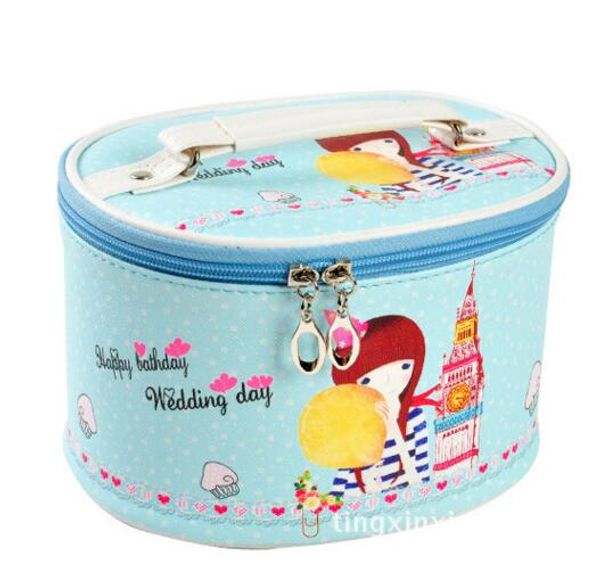 

Новый стиль большой косметический мешок путешествия портативный Леди косметика