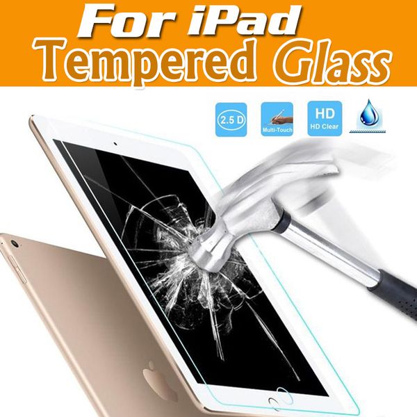 

Закаленное стекло для Ipad Mini 1 2 3 4 IPAD Air 5 6 Pro 10.5 протектор экрана HD взрывозащищенный