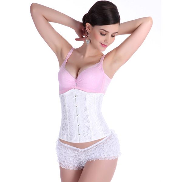 

plus size classic latex body shaper girdle colombian waist cinchers for women sport waist training bridal waist trainer 2833tj, Black;white