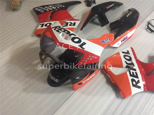 3 kostenlose Geschenke Motorrad-Verkleidungsset für HONDA CBR900RR 98 99 CBR 900RR 919 1998 1999 ABS-Verkleidungsset Rot Schwarz Weiß Orange AW61