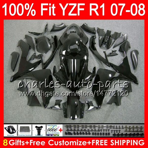 

8gift 23color injection for yamaha yzf1000 yzf r1 2007 2008 yzf r 1 glo black 37no96 yzfr1 07 08 yzf 1000 yzf r1 07 08 yzf 1000 fairing
