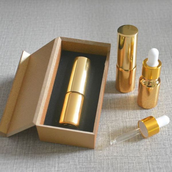 

Бутылка капельницы 4pcs 10ml высокотемпературная покрынная золотом с деревянной кор