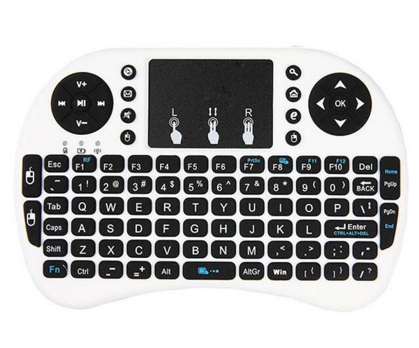 

payrain3c mini i8 wireless keyboard without colour backlit 2.4ghz english remote control touchpad for android tv box tablet pc smart tv