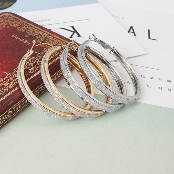 

Оптовая-ES114 большой обруч серьги гипербола партии ювелирные изделия Серьги амери