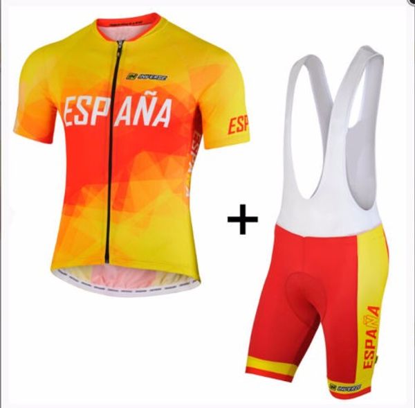 

2017 новый ESPANA pro велоспорт Джерси bisiklet команда спортивный костюм велосипед Майо ropa ciclismo велосипед MTB bicicleta комплект одежды