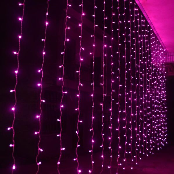 

1600 LED lights 10*5m Curtain Lights led Lighting Strings Flash Fairy Festival Party light Christmas lights wedding Decoration lights