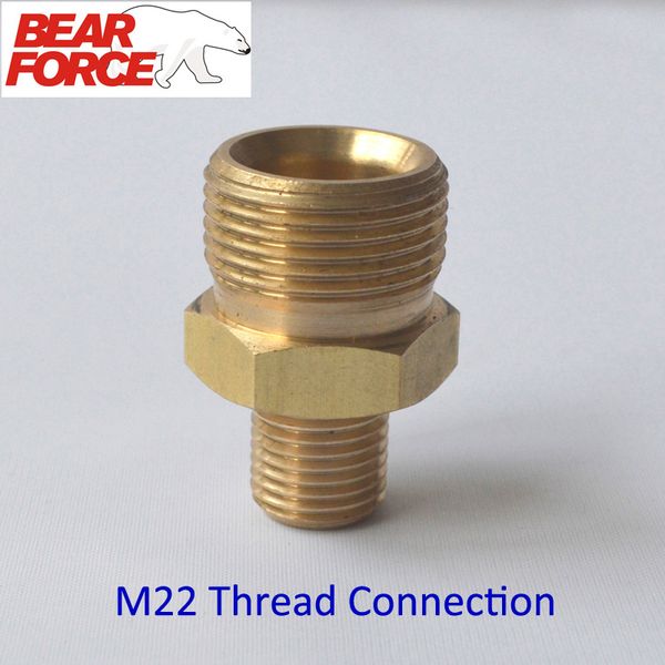 

wholesale-m22 adapter for foam nozzle/ foam gun/ foam generator/ high pressure soap foamer for kranzle thread connection