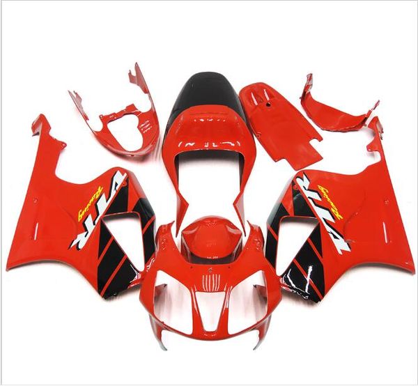 3 omaggi Carenature per Honda VTR1000 RC51 SP1 SP2 00 01 02 03 04 05 06 Kit carenatura moto ABS Carrozzeria Rosso Nero AZ2