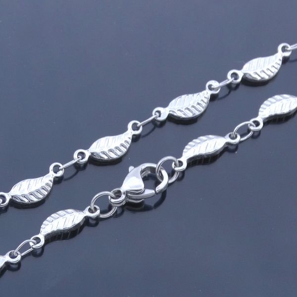 

stainless steel anklets fashion jewelry ankle bracelet leaves charm waterproof 9" 10" 11" wholesale factory offer, Red;blue