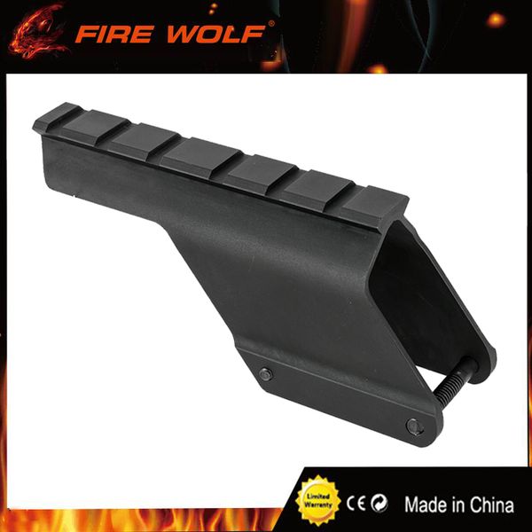 

FIRE WOLF Quick Release Tactical Remington 870 Shotgun Saddle Mount 20mm Picatinny Rail for Hunting Gun Accessories