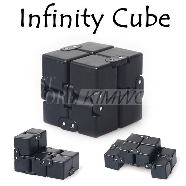 

2017 New Fidget Toy American Decompression Anxiety Toys Fidget Cube 4*4*4cm Infinity Cube With Retail Package