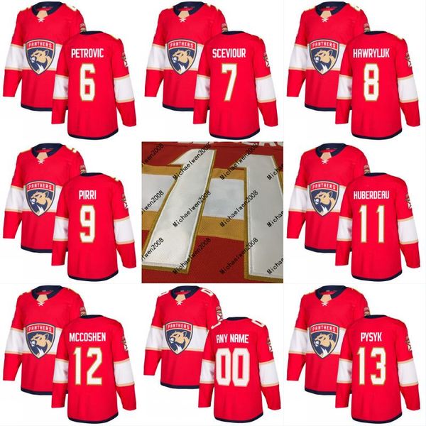

2017-2018 Season Florida Panthers Jersey 6 Alex Petrovic 7 Colton Sceviour 8 Jayce Hawryluk 9 Brandon Pirri Custom Hockey Jerseys Cheap
