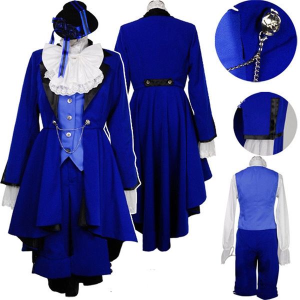 Grosshandel Kukucos Anime Black Butler Ciel Phantomhive Cosplay Kostum Full Set Mannliche Grosse Palace Stil Retro Gentleman Tragen Von Kukucos 88 32
