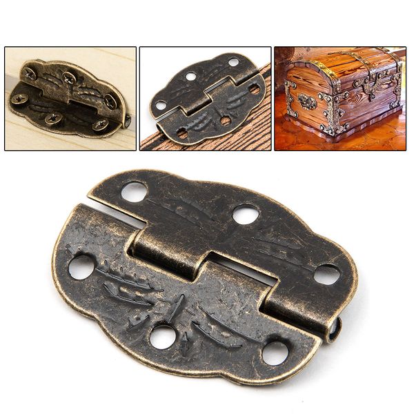 2019 Cabinet Door Butt Hinges Drawer Bronze Decorative Corners