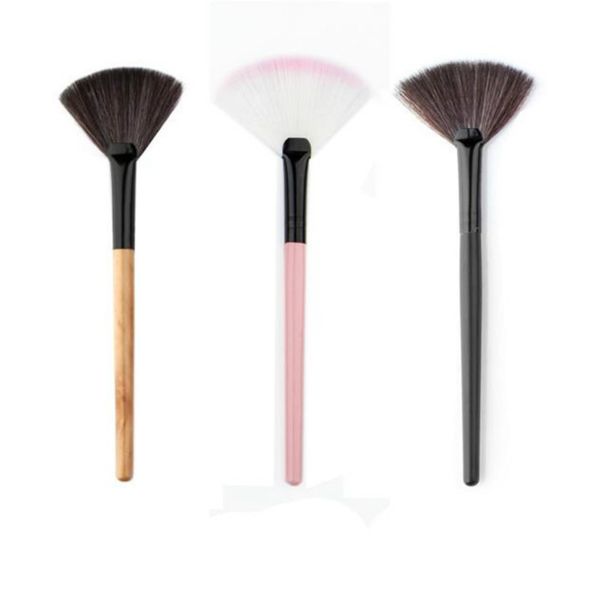 

wholesale new selling makeup fan blush face foundation cosmetic brush ing