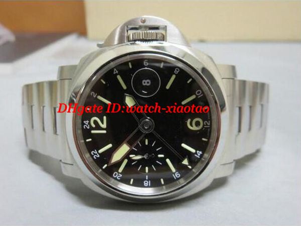 

factory maker 297 00297 automatic movement 44mm new men's watch watches stainless steel bracelet men watch watches, Slivery;brown