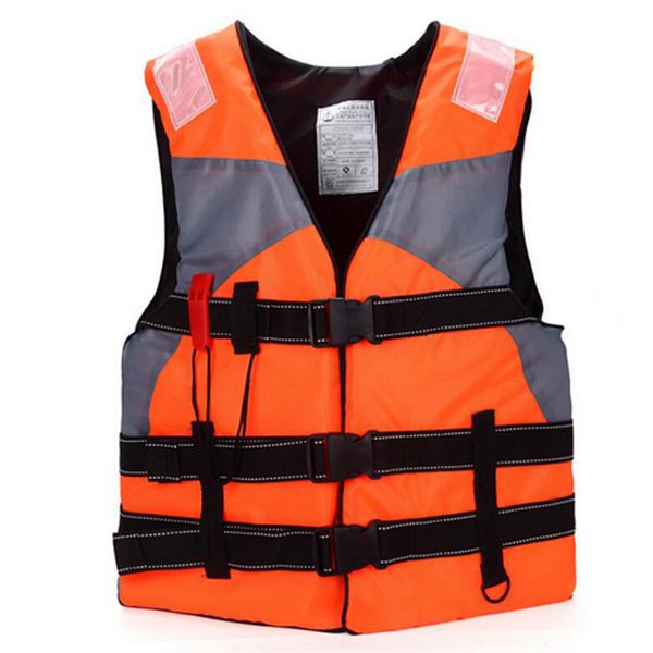 

wholesale- with whistle swimming life jacket professional life vest drifting boating survival fishing safety jacket water sport wear