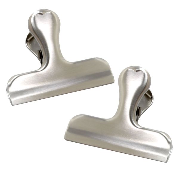 

norpro 168 stainless steel bag clips, 2-piece