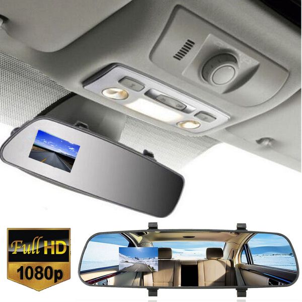 2 7 1080p Lcd Hd Car Camera Dash Cam Video Recorder Car Dvr Rearview Mirror Vehicle Dvr Sua 300 Hidden Cameras For Cars Hidden Car Camera From Hgml