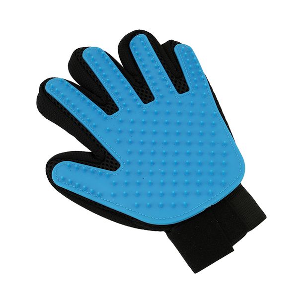 

wholesale- 1pc pet cleaning brush glove dog cat massage hair removal grooming bath glove touch gentle efficient pet glove yl885271