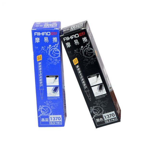 

eco-friendly 1370 0.5mm erasable gel pen refills blue black dark -blue red ink office &school stationery 20pcs /lot